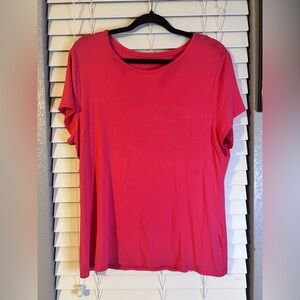 Relaxed Tee Calvin Klein Vibrant Pink Tee